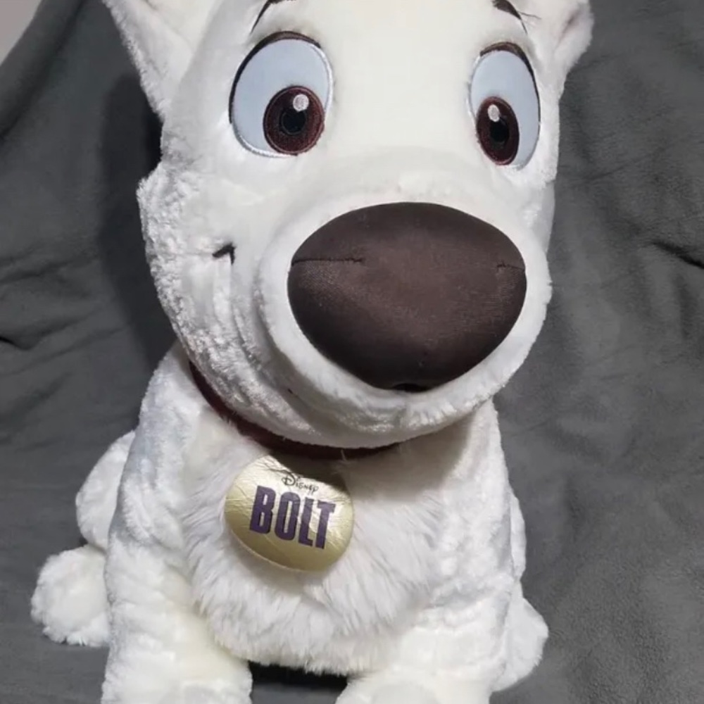 Jumbo Disney Bolt plush toy